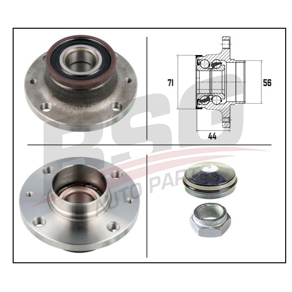 ARKA PORYA 4 BIJON ABS LI RUMANLI ( BAF 0119 )